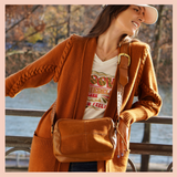 Sac Marine Patchwork Camel