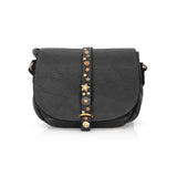 Sac Roma  en Cuir Vintage Noir