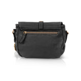 Sac Roma  en Cuir Vintage Noir