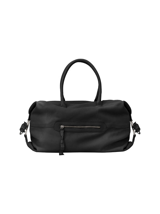 LE SAC ISABELLE EN CUIR NOIR