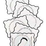 Le pack de sets de table blanc qui fait rire ET plaisir !
