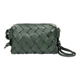 Sac Nathalie en agneau plongé vert