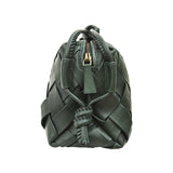 Sac Nathalie en agneau plongé vert