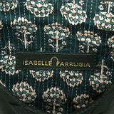 Sac Nathalie en agneau plongé vert