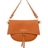 Sac Liv en cuir camel