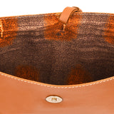 Sac Liv en cuir camel