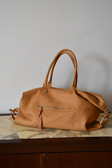 LE SAC ISABELLE EN CUIR GOLD