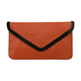 Portefeuille-Pochette Renée Orange
