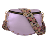 LA BANANE TCHIKITA EN CUIR METALLISE ROSE