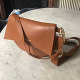 Sac Liv en cuir camel