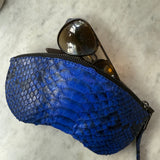 Étui à Lunettes Véronique Bleu