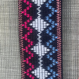 Bandoulière Noire Bleu Blanc Rouge Brodée