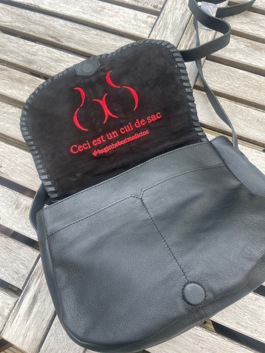 LA BESACE CAROLINE NOIRE