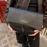 Sac Liv en cuir noir
