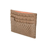 Porte-Cartes Dom Taupe Rose