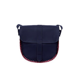 Sac Elodie Bleu Marine Crochet