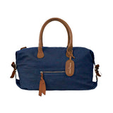 LE SAC ISABELLE EN JEAN  ET EN CUIR GOLD