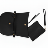Sac Liv en cuir noir