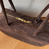 Sac Dana en daim Chocolat - Vibeshunter x Isabelle Farrugia