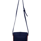 Sac Elodie Bleu Marine Crochet