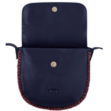 Sac Elodie Bleu Marine Crochet