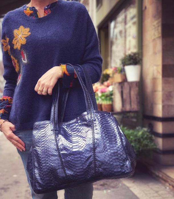 Le sac  ZOE bleu marine