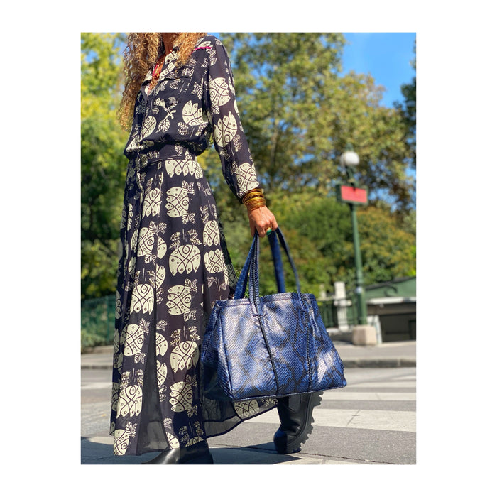 Le sac  ZOE bleu marine